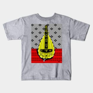 Hurdy-Gurdy with patterns Kids T-Shirt